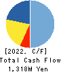 SAKURA KCS Corporation Cash Flow Statement 2022年3月期