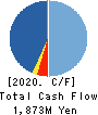 Aeria Inc. Cash Flow Statement 2020年12月期