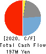 I-FREEK MOBILE INC. Cash Flow Statement 2020年3月期