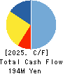 HOSOYA PYRO-ENGINEERING CO.,LTD. Cash Flow Statement 2025年Mar期 HOSOYA PYRO-ENGINEERING CO.,LTD. Cash Flow Statement 2025年3月期