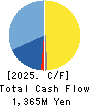 Imagineer Co.,Ltd. Cash Flow Statement 2025年3月期