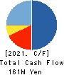 Jibannet Holdings Co.,Ltd. Cash Flow Statement 2021年3月期
