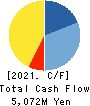 DAIICHI KOUTSU SANGYO Co.,Ltd. Cash Flow Statement 2021年3月期