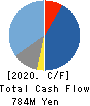 Cyber Security Cloud Cash Flow Statement 2020年Dec期 Cyber Security Cloud Cash Flow Statement 2020年12月期