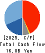 ARE Holdings, Inc. Cash Flow Statement 2025年Mar期 ARE Holdings, Inc. Cash Flow Statement 2025年3月期