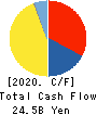 H.U. Group Holdings, Inc. Cash Flow Statement 2020年3月期