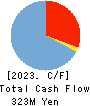 Japan M&A Solution Incorporated Cash Flow Statement 2023年10月期