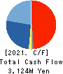 KOMATSU MATERE Co., Ltd. Cash Flow Statement 2021年Mar期 KOMATSU MATERE Co., Ltd. Cash Flow Statement 2021年3月期