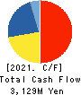 FUJIKURA COMPOSITES Inc. Cash Flow Statement 2021年Mar期 FUJIKURA COMPOSITES Inc. Cash Flow Statement 2021年3月期