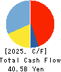 DCM Holdings Co., Ltd. Cash Flow Statement 2025年2月期