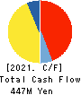 DATA HORIZON CO.,LTD. Cash Flow Statement 2021年6月期