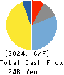 Kanadevia Corporation Cash Flow Statement 2024年3月期