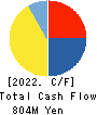 Goodpatch Inc. Cash Flow Statement 2022年8月期