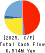 UNITIKA LTD. Cash Flow Statement 2025年Mar期 UNITIKA LTD. Cash Flow Statement 2025年3月期