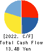 Digital Garage, Inc. Cash Flow Statement 2022年Mar期 Digital Garage, Inc. Cash Flow Statement 2022年3月期