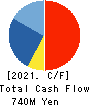 DM Solutions Co.,Ltd Cash Flow Statement 2021年3月期