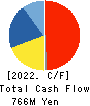 TACMINA CORPORATION Cash Flow Statement 2022年Mar期 TACMINA CORPORATION Cash Flow Statement 2022年3月期