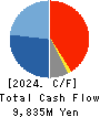 MegaChips Corporation Cash Flow Statement 2024年Mar期 MegaChips Corporation Cash Flow Statement 2024年3月期