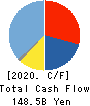 NIPPON PAINT HOLDINGS CO.,LTD. Cash Flow Statement 2020年12月期