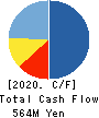 Agile Media Network Inc. Cash Flow Statement 2020年12月期