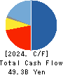 NEC Capital Solutions Limited Cash Flow Statement 2024年Mar期 NEC Capital Solutions Limited Cash Flow Statement 2024年3月期