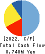 OKWAVE, Inc. Cash Flow Statement 2022年6月期