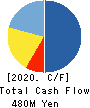 Edia Co.,Ltd. Cash Flow Statement 2020年2月期