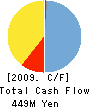 Biscaye Holdings Co.,LTD. Cash Flow Statement 2009年8月期