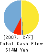 E-SYSTEM CORPORATION Cash Flow Statement 2007年12月期