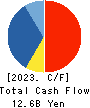 TOENEC CORPORATION Cash Flow Statement 2023年3月期