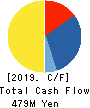 Virtualex Holdings,Inc. Cash Flow Statement 2019年3月期