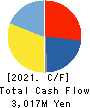 IPS,Inc. Cash Flow Statement 2021年3月期