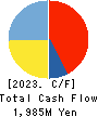 DELICA FOODS HOLDINGS CO.,LTD. Cash Flow Statement 2023年3月期
