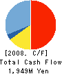 VeriSign Japan K.K. Cash Flow Statement 2008年12月期