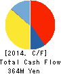 Something Holdings Co.,Ltd. Cash Flow Statement 2014年12月期