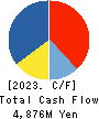 Simplex Holdings,Inc. Cash Flow Statement 2023年Mar期 Simplex Holdings,Inc. Cash Flow Statement 2023年3月期