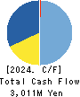 NAC CO.,LTD. Cash Flow Statement 2024年3月期