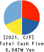 ALCONIX CORPORATION Cash Flow Statement 2021年3月期