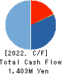 baudroie,inc. Cash Flow Statement 2022年Feb期 baudroie,inc. Cash Flow Statement 2022年2月期