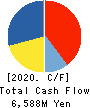 ARATA CORPORATION Cash Flow Statement 2020年3月期