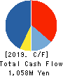 S E Corporation Cash Flow Statement 2019年3月期