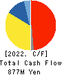 TOIN CORPORATION Cash Flow Statement 2022年Mar期 TOIN CORPORATION Cash Flow Statement 2022年3月期