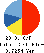 Mitsubishi Research Institute,Inc. Cash Flow Statement 2019年9月期