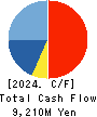 DyDo GROUP HOLDINGS,INC. Cash Flow Statement 2024年1月期