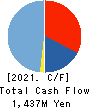 i Cubed Systems, Inc. Cash Flow Statement 2021年6月期