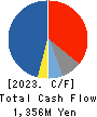 SANYEI CORPORATION Cash Flow Statement 2023年3月期
