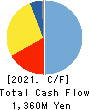 DLE Inc. Cash Flow Statement 2021年3月期