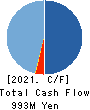 Fuva Brain Limited Cash Flow Statement 2021年3月期
