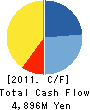 KOKUSAI KOGYO HOLDINGS CO.,LTD. Cash Flow Statement 2011年3月期