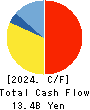 JUSTSYSTEMS CORPORATION Cash Flow Statement 2024年Mar期 JUSTSYSTEMS CORPORATION Cash Flow Statement 2024年3月期